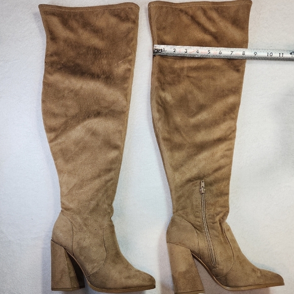 Jessica Simpson Tan Over-the-Knee Boots - Picture 6 of 10